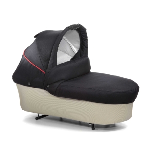 Vežimėlis Vip XL Sand/Schwarz/Red 2 in1 (kietas lopšys)