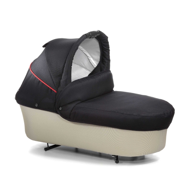 Vežimėlis Vip XL Sand/Schwarz/Red 2 in1 (kietas lopšys)