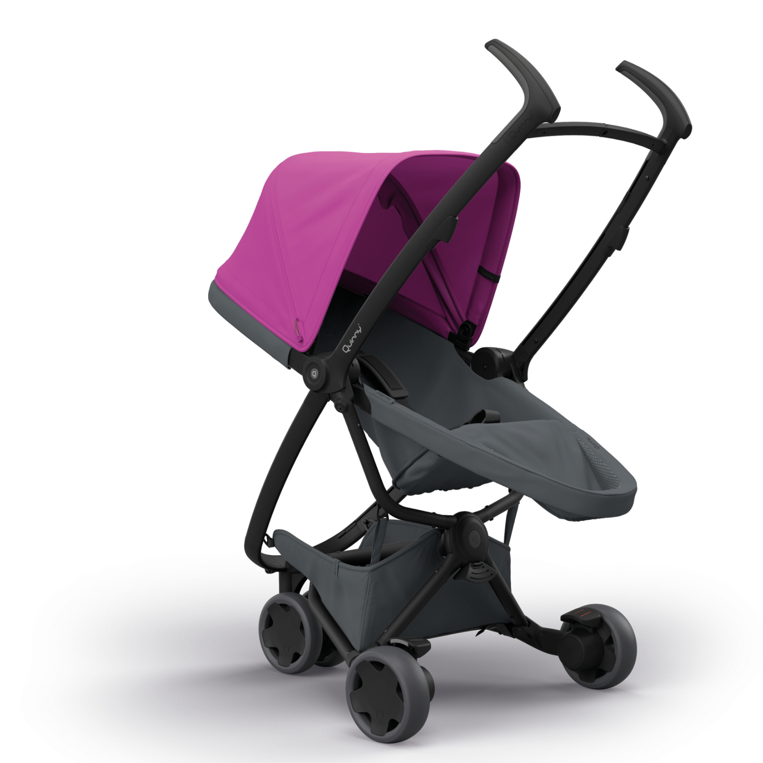 Vežimėlis Zapp Flex PINK on Graphite Vežimėlis Zapp Flex PINK on Graphite