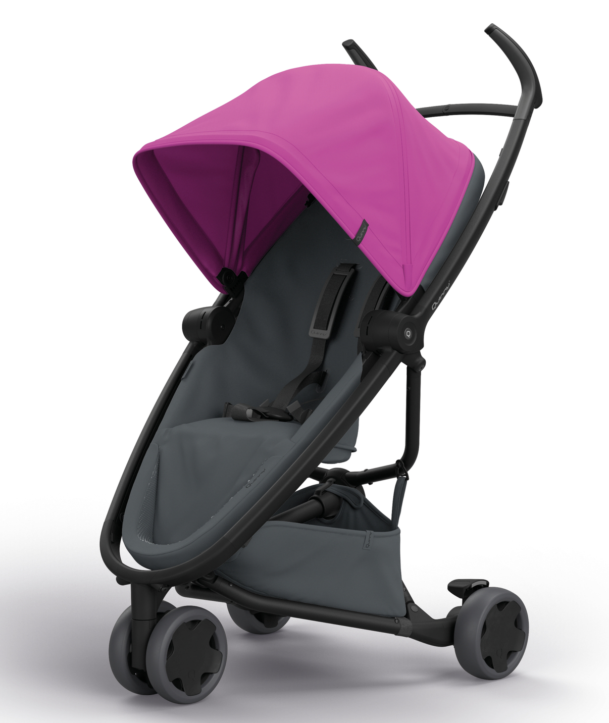 Vežimėlis Zapp Flex PINK on Graphite Vežimėlis Zapp Flex PINK on Graphite