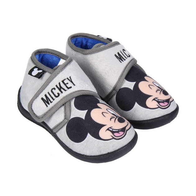3D Namų šlepetes Mickey Mouse Šviesiai pilka