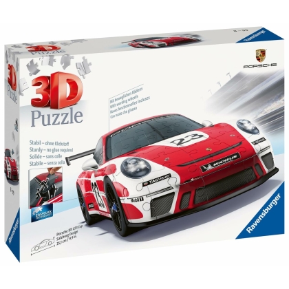 3D Puzlė Porsche 911 GT3 Cup Salzburg 152 Dalys