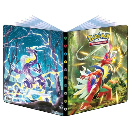 Albumas Pokémon Koraidon  Miraidon Kolekcinės kortelės