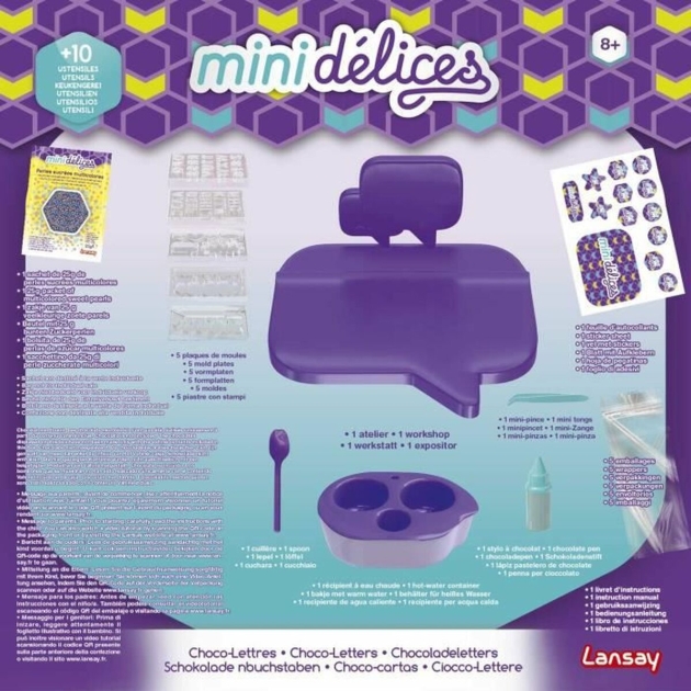 Amatų žaidimas Lansay Mini Délices – Choco Letters Kepykla