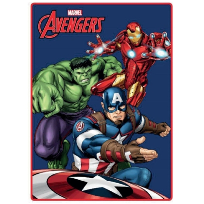 Antklodė The Avengers Super heroes 100 x 140 cm Spalvotas Poliesteris