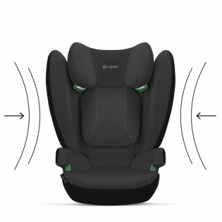 Automobilinė Kėdė Cybex SOLUTION B I FIX II (15 25 kg) III (22 – 36 kg) Juoda