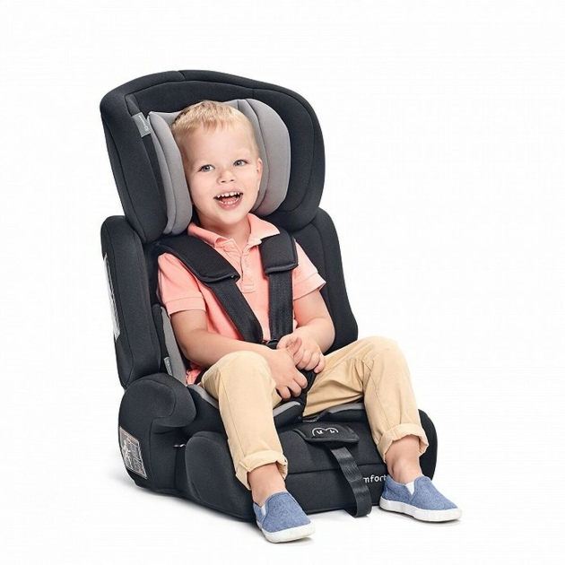 Automobilinė Kėdė Kinderkraft Comfort Up 9 36 kg Juoda Monochrominis