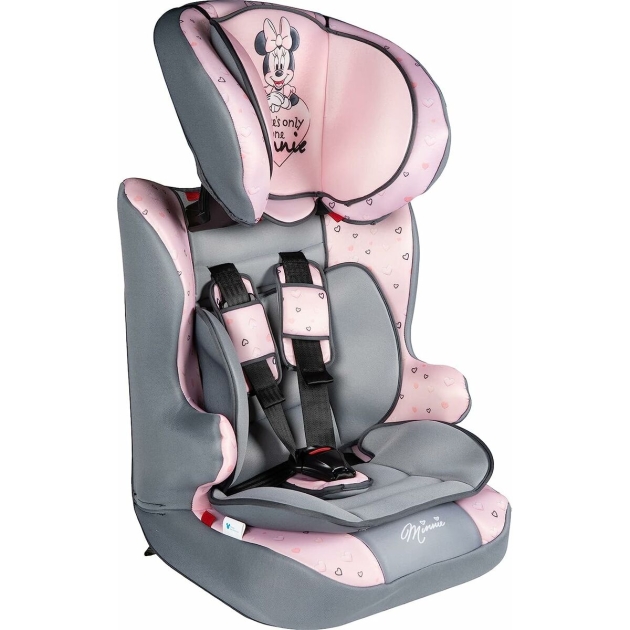 Automobilinė Kėdė Minnie Mouse CZ11030 9 – 36 Kg Rožinė