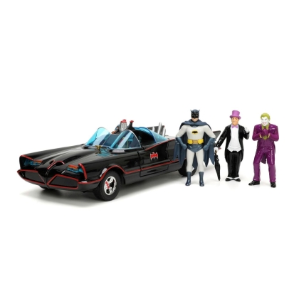 Automobilis Batman Batmóvil 1966 Classic 19 cm