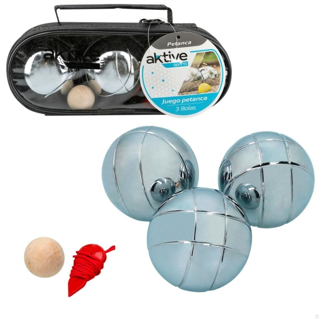 „Boules“ rinkinys Aktive Medžio Nailonas Metalinis 6 vnt.