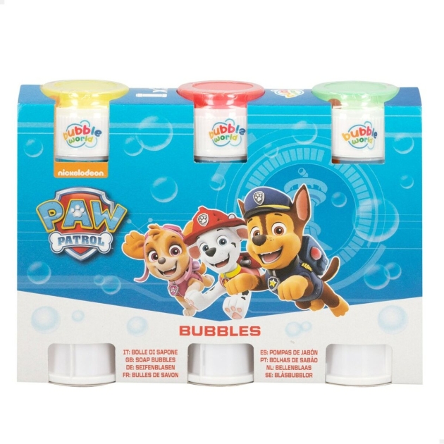 Bubble blower set The Paw Patrol 3 Dalys 60 ml (24 vnt.)