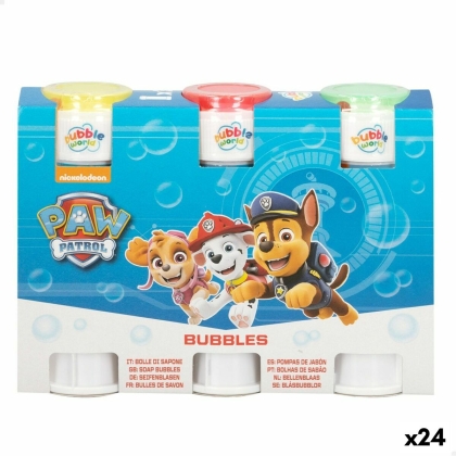 Bubble blower set The Paw Patrol 3 Dalys 60 ml (24 vnt.)