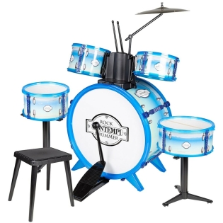 Būgnai Bontempi Mėlyna Plastmasinis 85 x 68 x 65 cm (9 Dalys) (2 vnt.)