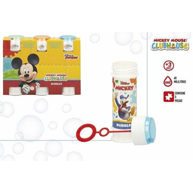 Burbulų rinkinys Mickey Mouse 3 Dalys 60 ml
