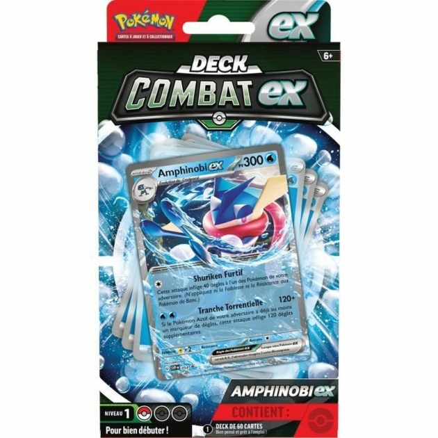 Deck of Cards Pokémon Combat EX: Greninja Kangashkan (FR)