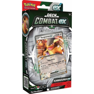 Deck of Cards Pokémon Combat EX: Greninja Kangashkan (FR)