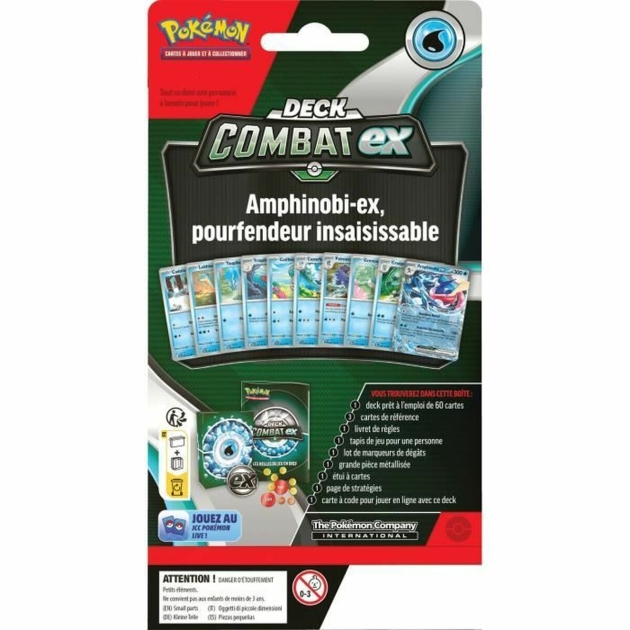 Deck of Cards Pokémon Combat EX: Greninja Kangashkan (FR)