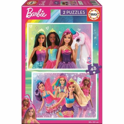 Dėlionė Barbie 48 Dalys 2 vnt.