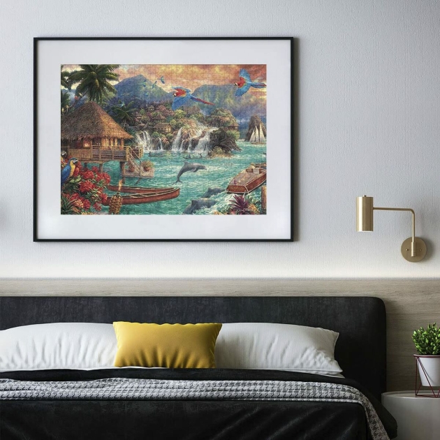 Dėlionė Clementoni 32569 Island Life 2000 Dalys