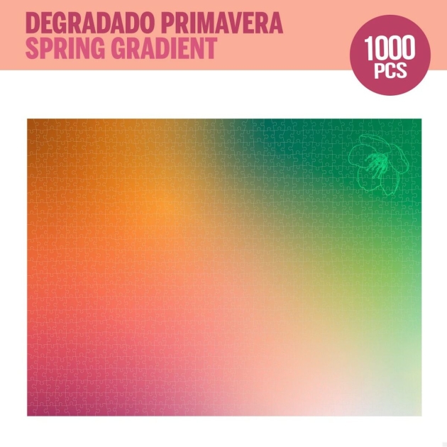 Dėlionė Colorbaby Season’s Gradients Spring 68 x 50 cm (6 vnt.)