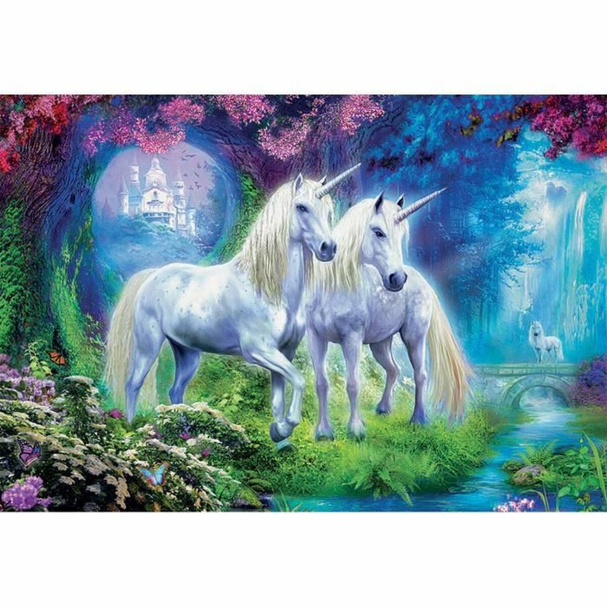 Dėlionė Educa Unicorns In The Forest 500 Dalys 34 x 48 cm Dėlionė Educa Unicorns In The Forest 500 Dalys 34 x 48 cm