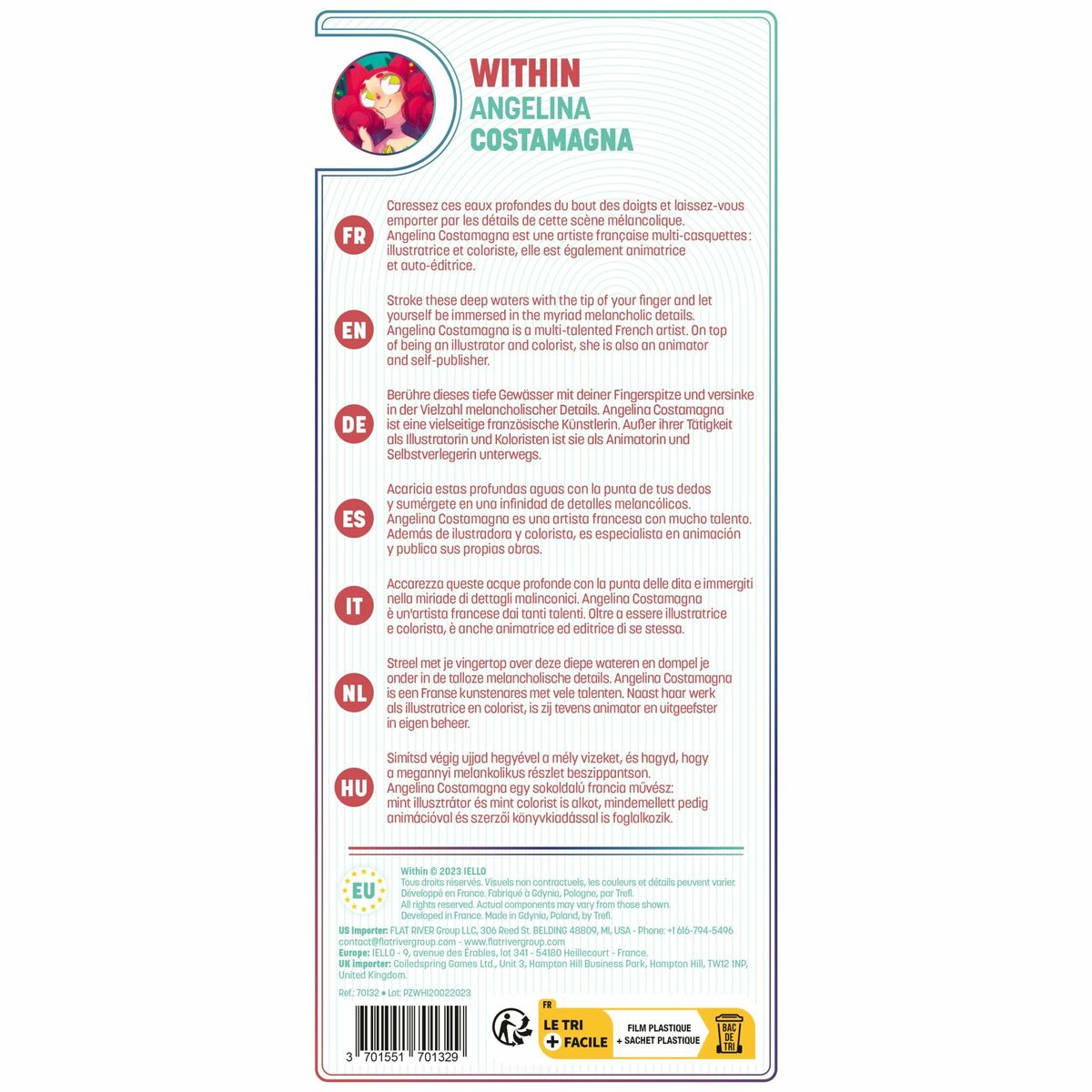 Dėlionė Iello Within – Angelina Costamagna 1000 Dalys Dėlionė Iello Within – Angelina Costamagna 1000 Dalys