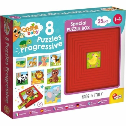 Dėlionė Lisciani Giochi Carotina Baby 8 Puzzles Progressive