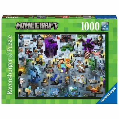 Dėlionė Minecraft Mobs 17188 Ravensburger 1000 Dalys