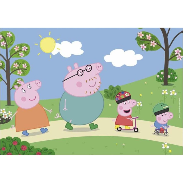 Dėlionė Peppa Pig “Keturi viename”