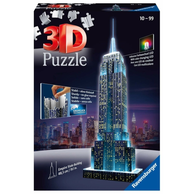 3D Puzlė Ravensburger Iceland: Kirkjuffellsfoss 216 Dalys 3D