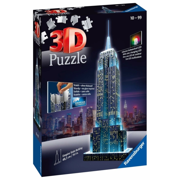 3D Puzlė Ravensburger Iceland: Kirkjuffellsfoss 216 Dalys 3D