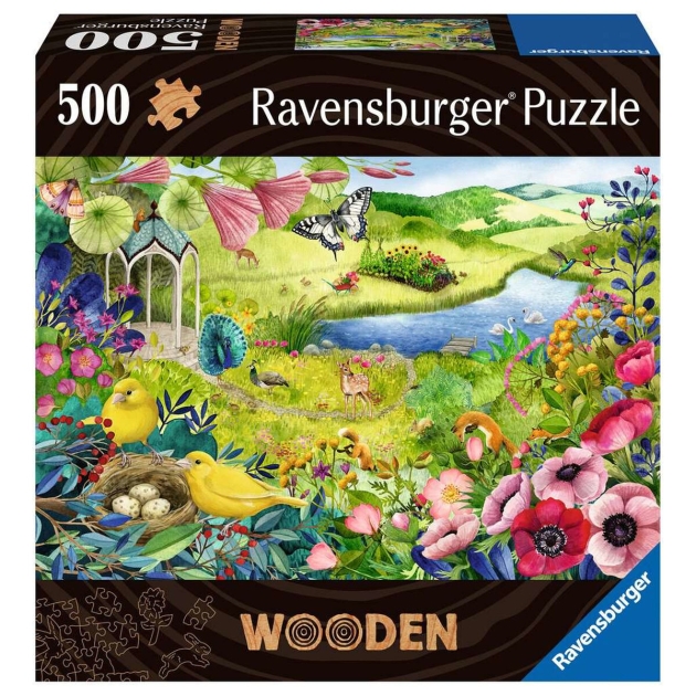 Dėlionė Ravensburger Nature Garden 500 Dalys