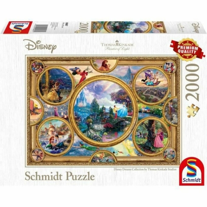 Dėlionė Schmidt Spiele Disney Dreams Collection 2000 Dalys