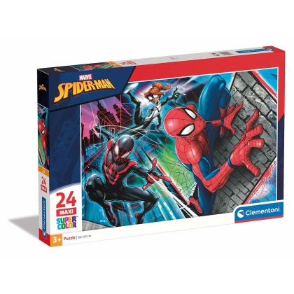 Dėlionė Spider-Man Clementoni 24497 SuperColor Maxi 24 Dalys