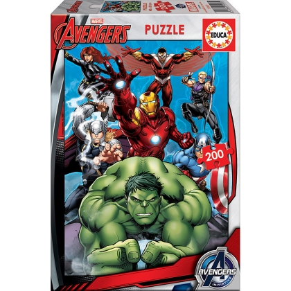 Dėlionė   The Avengers Super Heroes         200 Dalys 40 x 28 cm