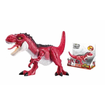 Dinozauras Zuru Robo Alive: Dino Action T- Rex Raudona Sujungiama dalis