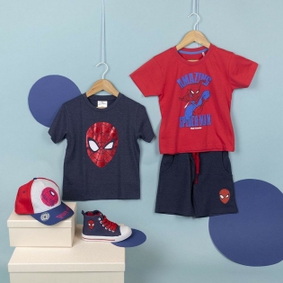Drabužių rinkinys Spider Man Mėlyna Raudona