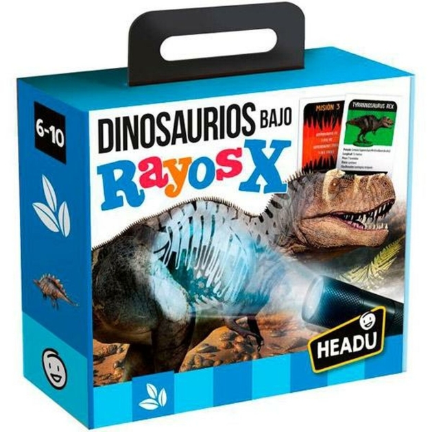 Edukacinis kūdikių žaidimas HEADU Dinosaurios Rayos X (4 vnt.)