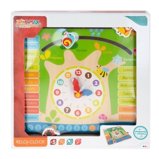 Edukacinis žaidimas Colorbaby Kalendorius 30 x 30 x 3 cm (6 vnt.)