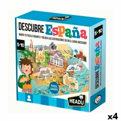 Edukacinis žaidimas HEADU Descubre España (4 vnt.)