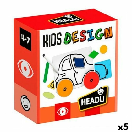 Edukacinis žaidimas HEADU Kids Design (5 vnt.)