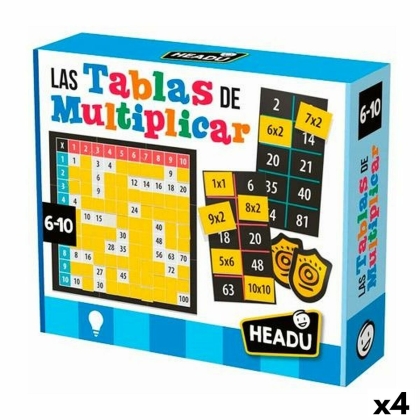 Edukacinis žaidimas HEADU Tablas de multiplicar (4 vnt.)