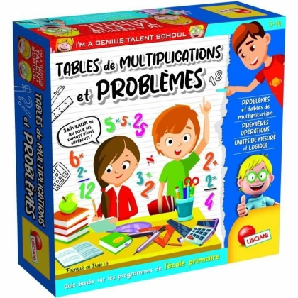 Edukacinis žaidimas Lisciani Giochi Multiplications et problèmes