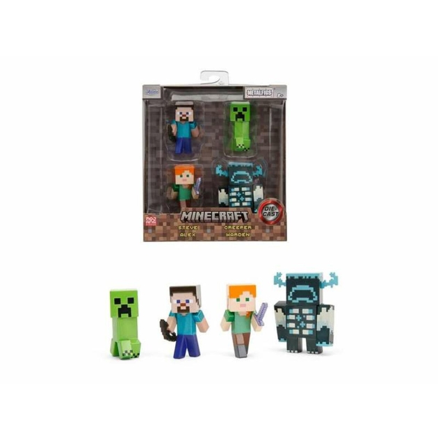 Figūrų rinkinys Minecraft 7 cm 4 Dalys