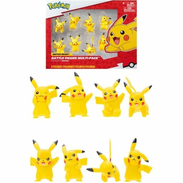 Figūrų rinkinys Pokémon Battle Ready! Pikachu