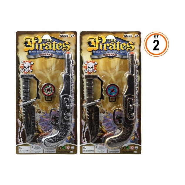 Ginklas Piratas Rinkinys 42 x 21 cm