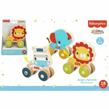 Žaislas su virve Fisher Price 5,70 cm