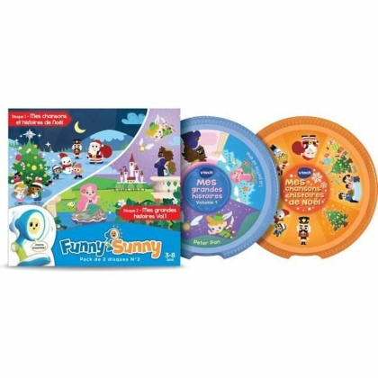 Interaktyvus žaislas vaikui Vtech Funny Sunny - Pack 2 Discs N ° 2 (FR)