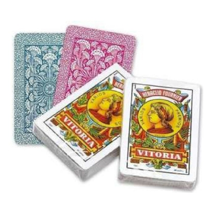 Ispaniškų žaidimo kortų rinkinys (50 kortų) Fournier Nº 12 (50 pcs)
