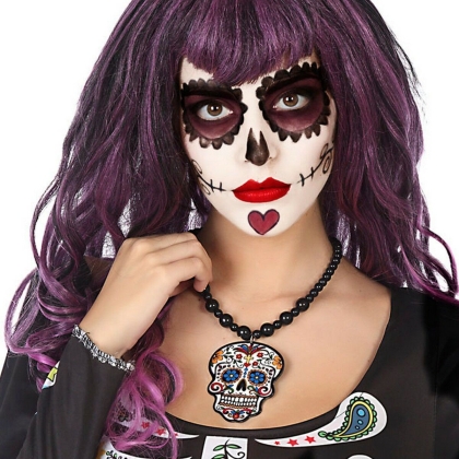 Karoliai Halloween Kaukolė Meksika